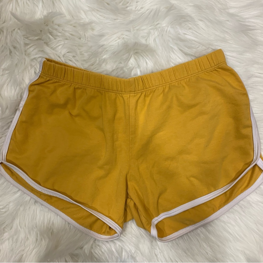 Yellow Athletic Shorts